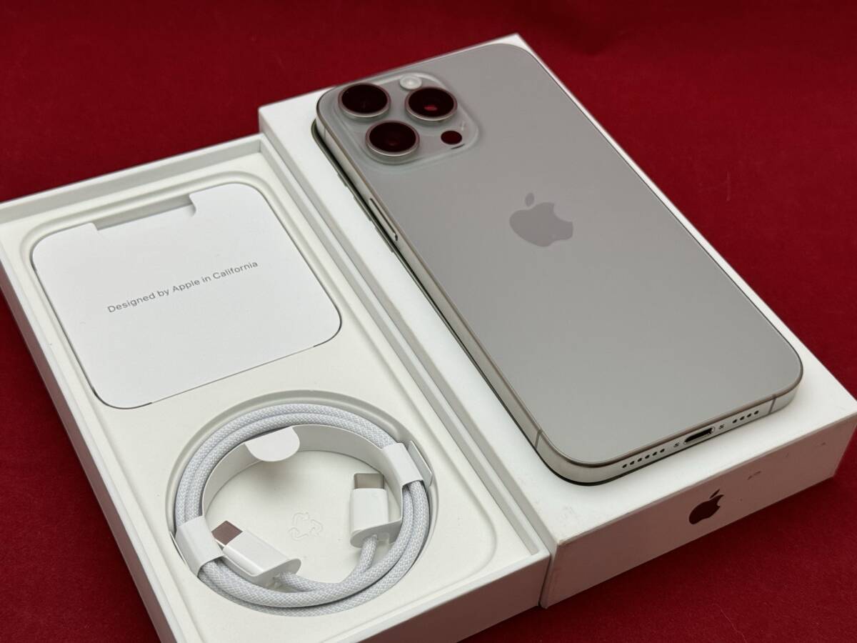 超美品 香港版SIMフリー 256GB 物理DualSIM】 iPhone15 Pro MAX 超美品 香港版SIMフリー 256GB 物理DualSIM】 iPhone15 Pro MAX