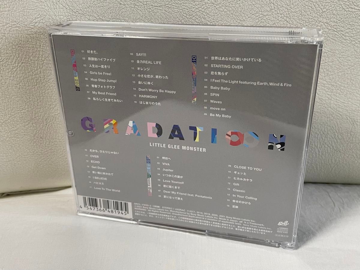 Little Glee Monster GRADATI∞N (通常盤) gradation 3CD ベストアルバム　セル品