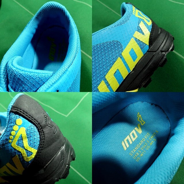 ^INOV8inoveitotore Ran shoes TERRACLAW 220 MEN\'S blue / yellow 27.5cm beautiful goods!!!^