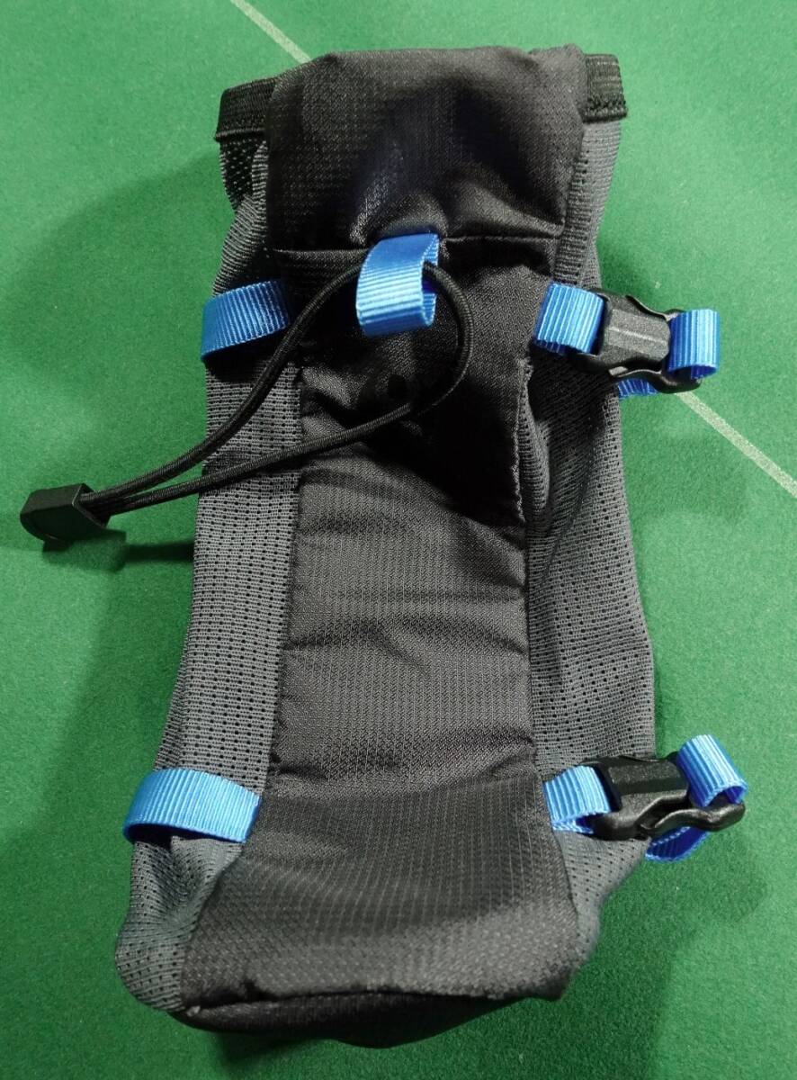 ▲GOSSAMER GEAR リップストップナイロン/メッシュ素材 ショルダーハーネスアタッチメント BOTTLE ROCKET ダークグレー 美品!!!▲_画像1