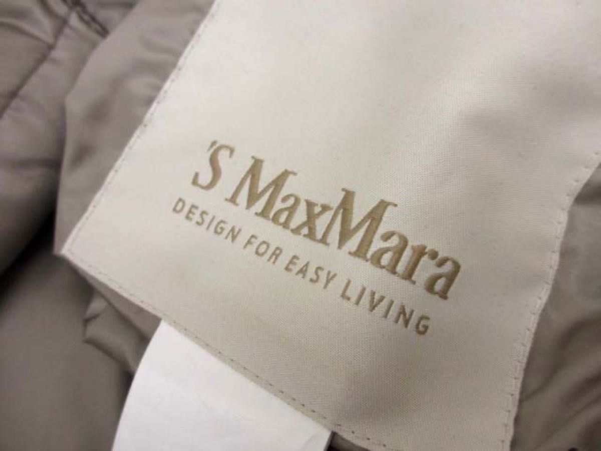 美品  'S Max Mara リバーシブル ダウンコート 38 マックスマーラ 94860366 