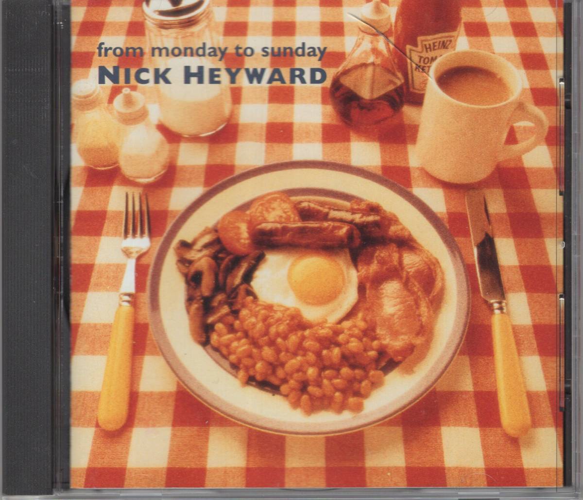CD) NICK HEYWARD from monday to sunday ニック・ヘイワード_画像1
