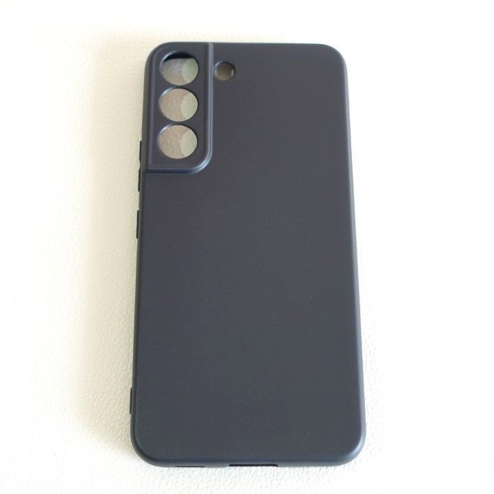 Galaxy S22 soft case b rack case Impact-proof smartphone case cover TPU mat black Galaxy SCG13 SC-51C