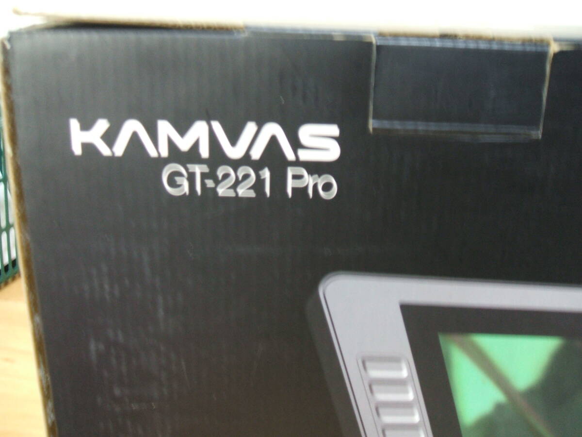 23 【通電OK ジャンク品】HUION　KAMVAS　グラフィック IPS ペンディスプレイ　GT-221 Pro_画像2