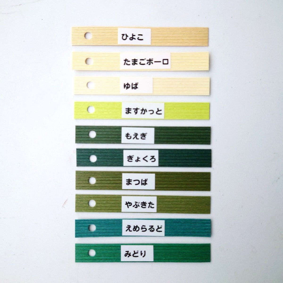 クラフトバンド　エコクラフト　紙バンド　　　　　　　　　もえぎ50m