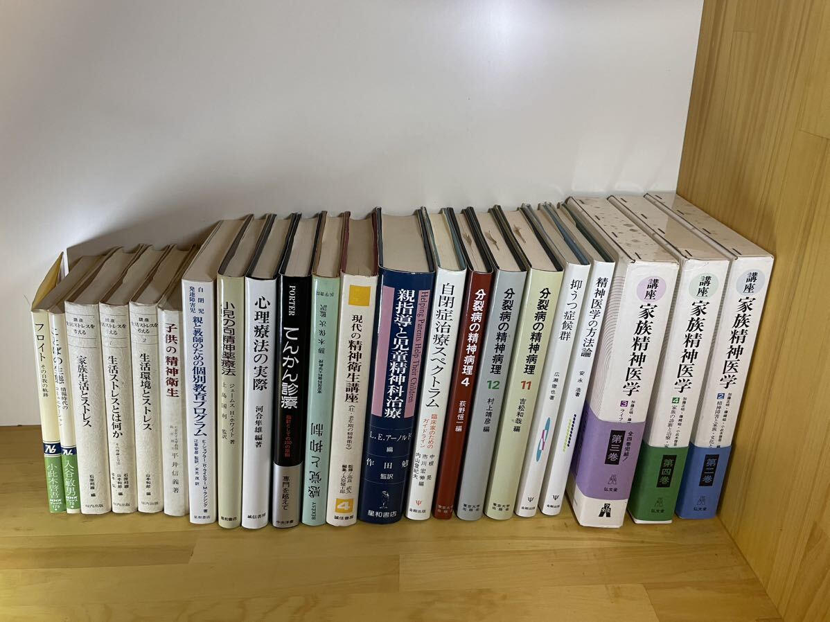 精神医学 関連書籍 22冊まとめて 【星和書店 医学書院 垣内出版 東京大学出版会 金剛出版 弘文堂】の画像1