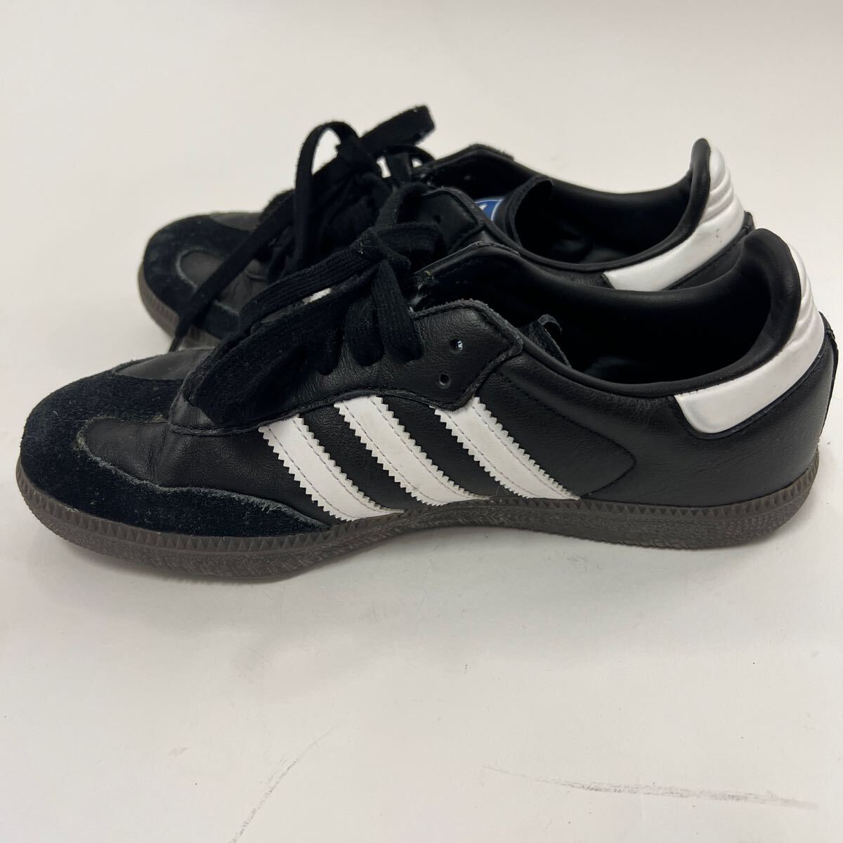 adidas スニーカー 黒 SAMBA 23cm 中古品_画像5