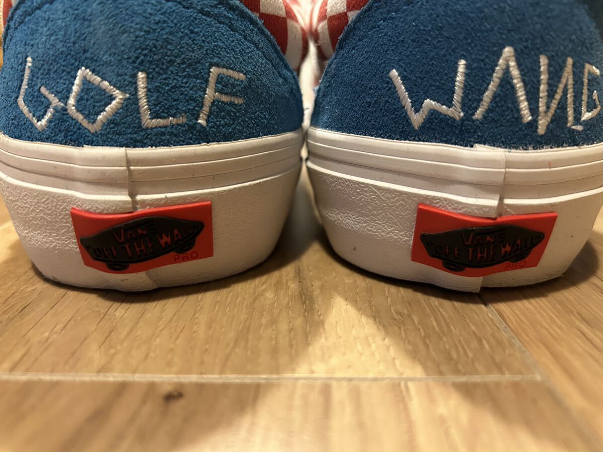 VANS Old SKOOL Pro GOLF WANG Blue Red White 27㎝ US9 新品未使用 Supreme購入品 Tyler The Creator Collectionバンズodd future_画像5