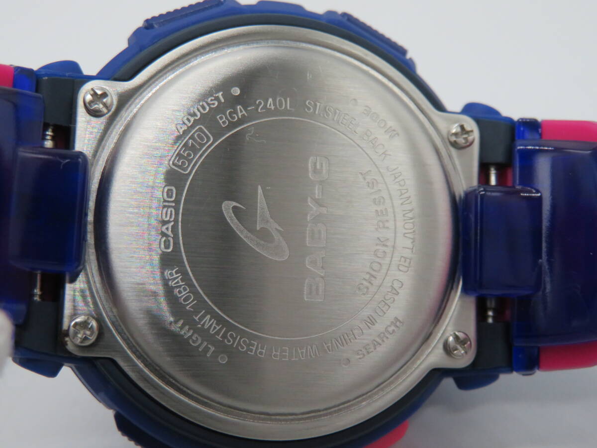 CASIO(カシオ）Baby-G BGA-240L 腕時計 中古品 M3ー7A の画像3
