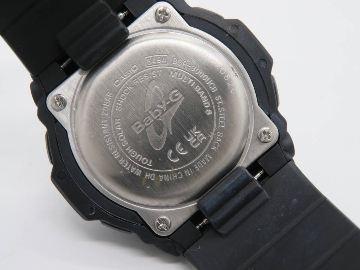 CASIO(カシオ）BabyーG　タフソーラー　BGR-3000UCB　腕時計　中古品　ト3ー2A　_画像3