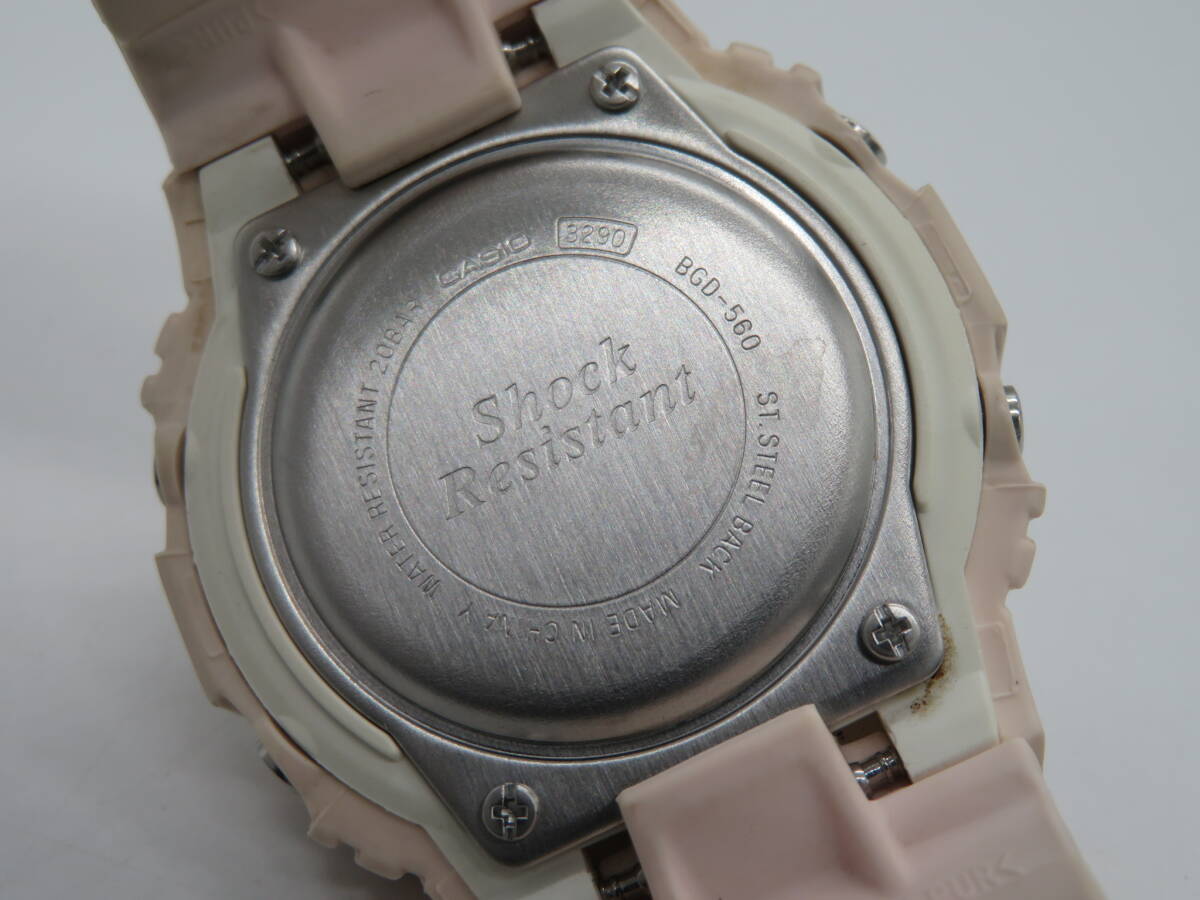 CASIO(カシオ）BabyーG　BGD-560　腕時計　中古品　W2ー119A　_画像3