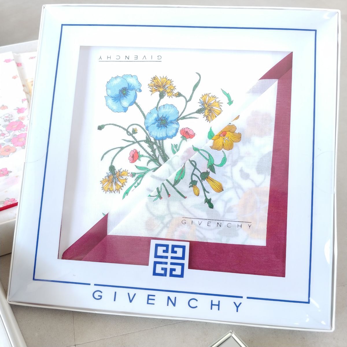 【☆1円スタート☆】GIVENCHY ジバンシィ LADUREE ラデュレ HANAE MORI ハナエ モリ Benetton ベネトン renoma レノマ ハンカチ 等 SA3051_画像4