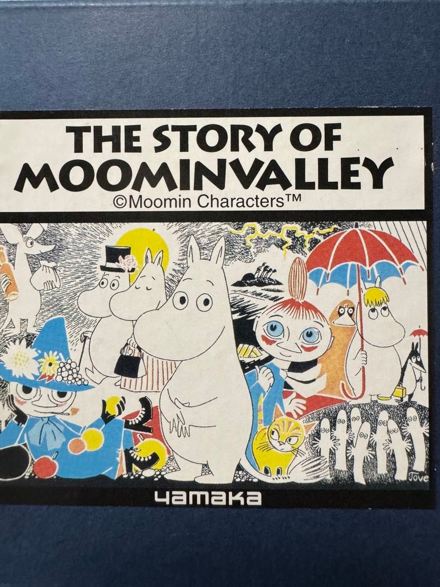 未使用　MOOMIN (ムーミン) 箸置き 5個セット  山加商店　(Yamakasyoten) はし置き