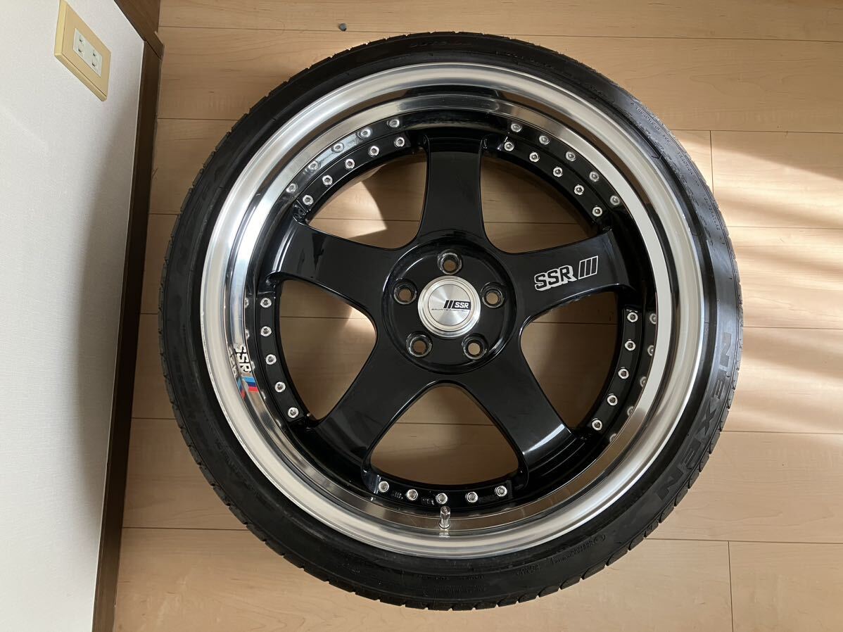 SSR プロフェッサーSP1 20インチ　114.3 5穴　8.5J30 9.5J30 タイヤ付き　4本セット　アルファード　ヴェルファイア_画像7