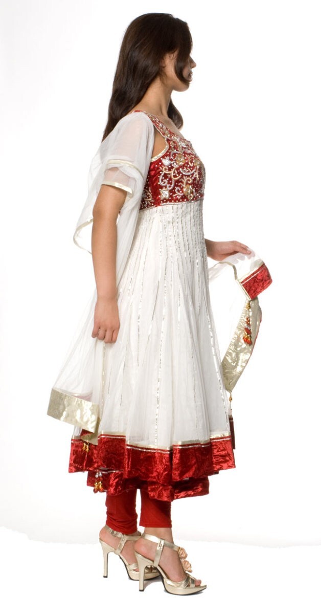 送料無料 パーティードレス コスプレ インドのドレス_画像2