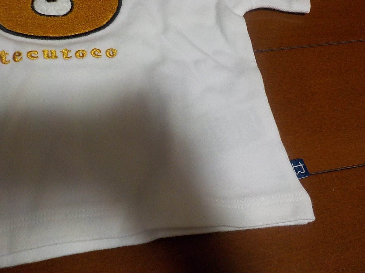  новый товар baby короткий рукав футболка размер 70mo Como ko.. плечо кнопка есть клик post отправка возможно марка возможно 
