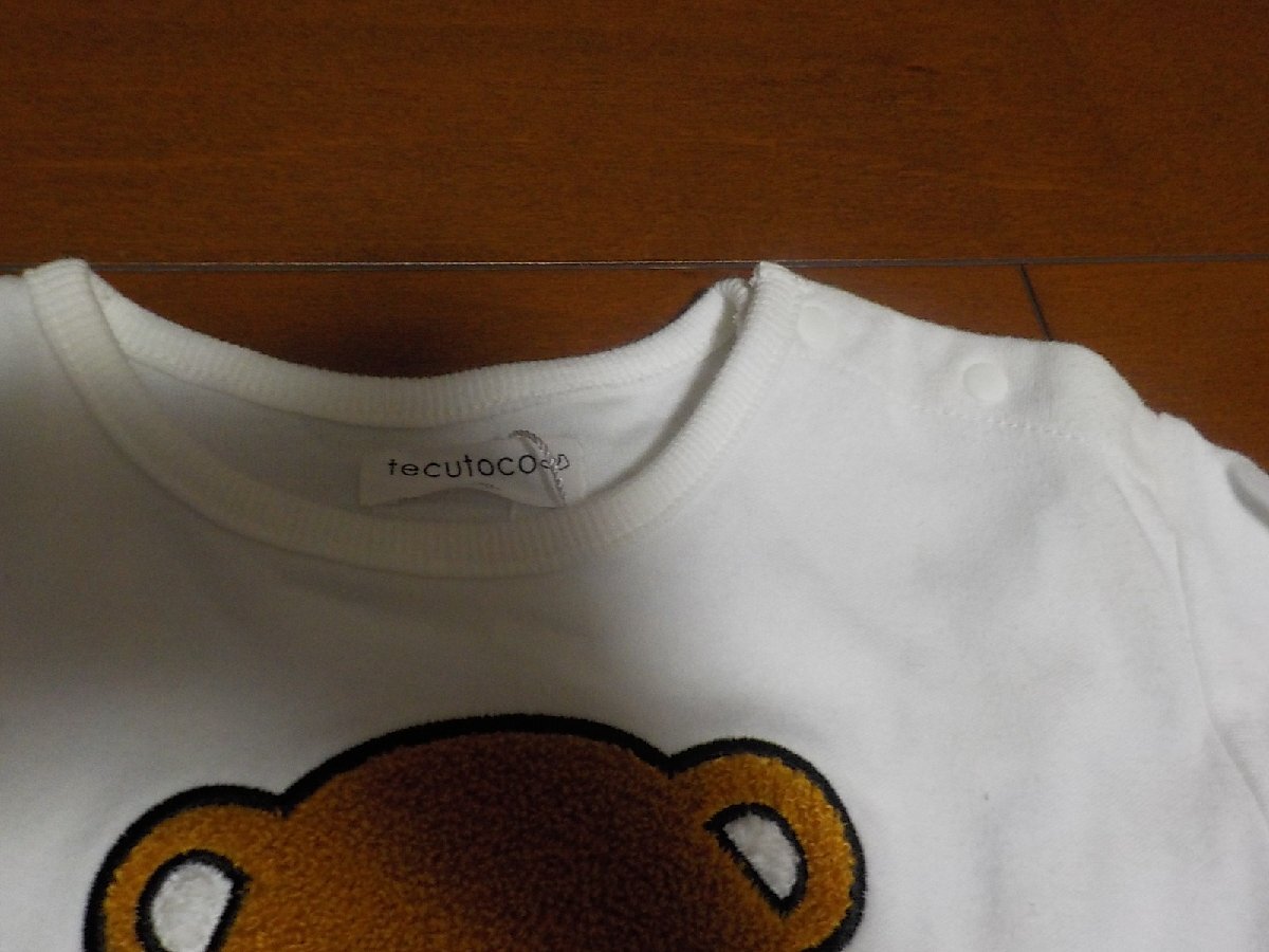  новый товар baby короткий рукав футболка размер 70mo Como ko.. плечо кнопка есть клик post отправка возможно марка возможно 