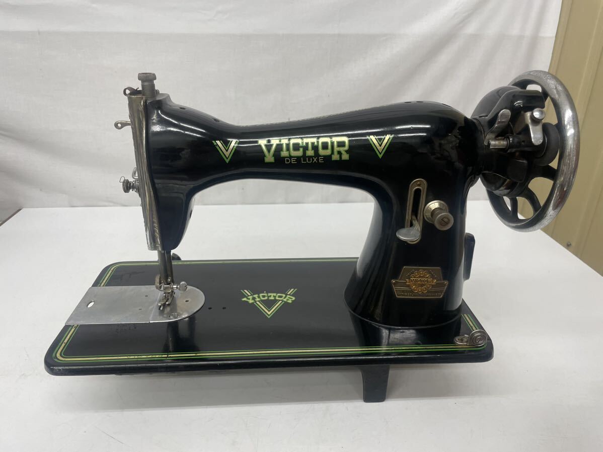 Yahoo!オークション - CK VICTOR DE LUXE ミシン 昭和レトロ Yahoo!オークション - CK VICTOR DE LUXE ミシン 昭和レトロ