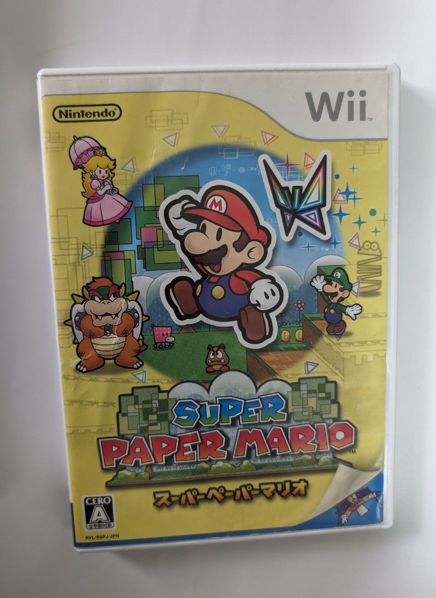 Wii スーパーペーパーマリオ ゲームソフト