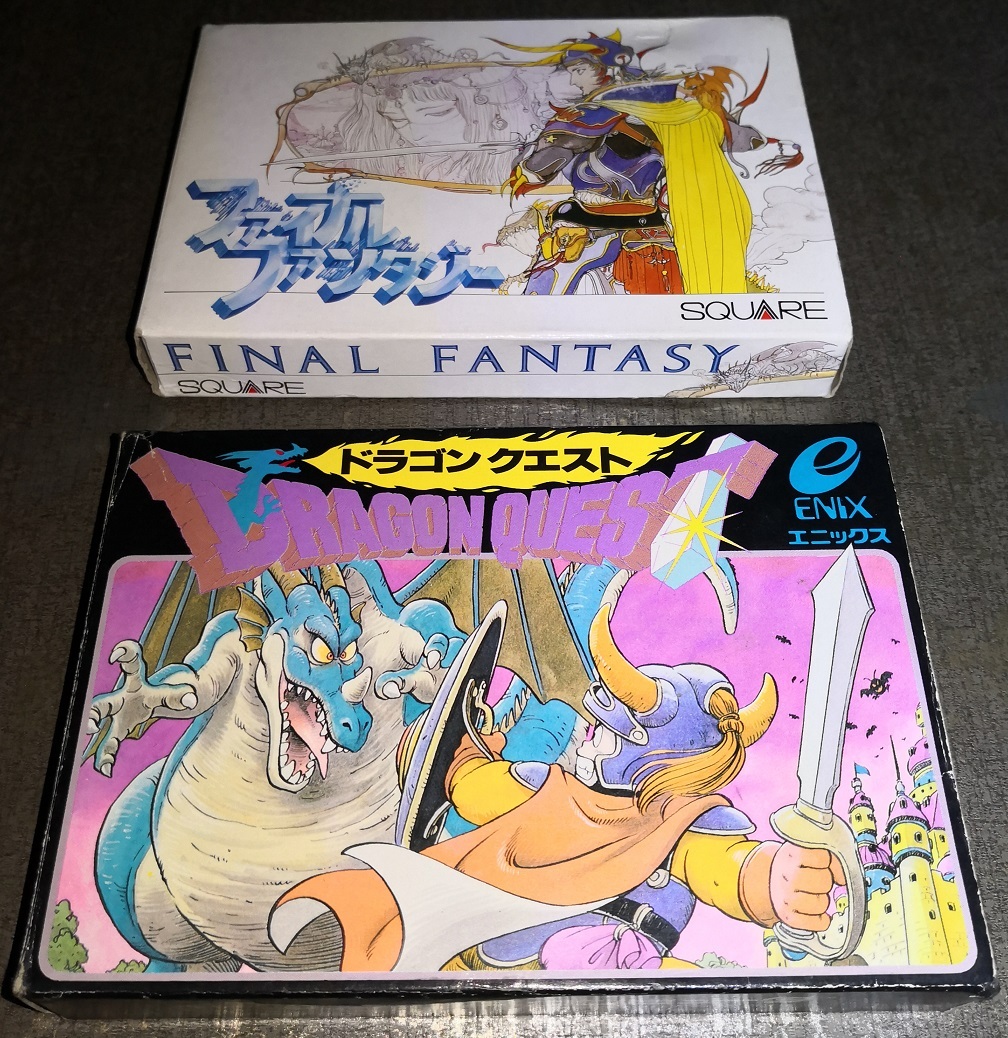 ドラゴンクエスト１＋ファイナルファンタジー１ 箱・取扱説明書 / Dragon QuestⅠ & FINAL FANTASY Ⅰ/ファミコン ドラクエ 1 後期 FC FF1/_画像9