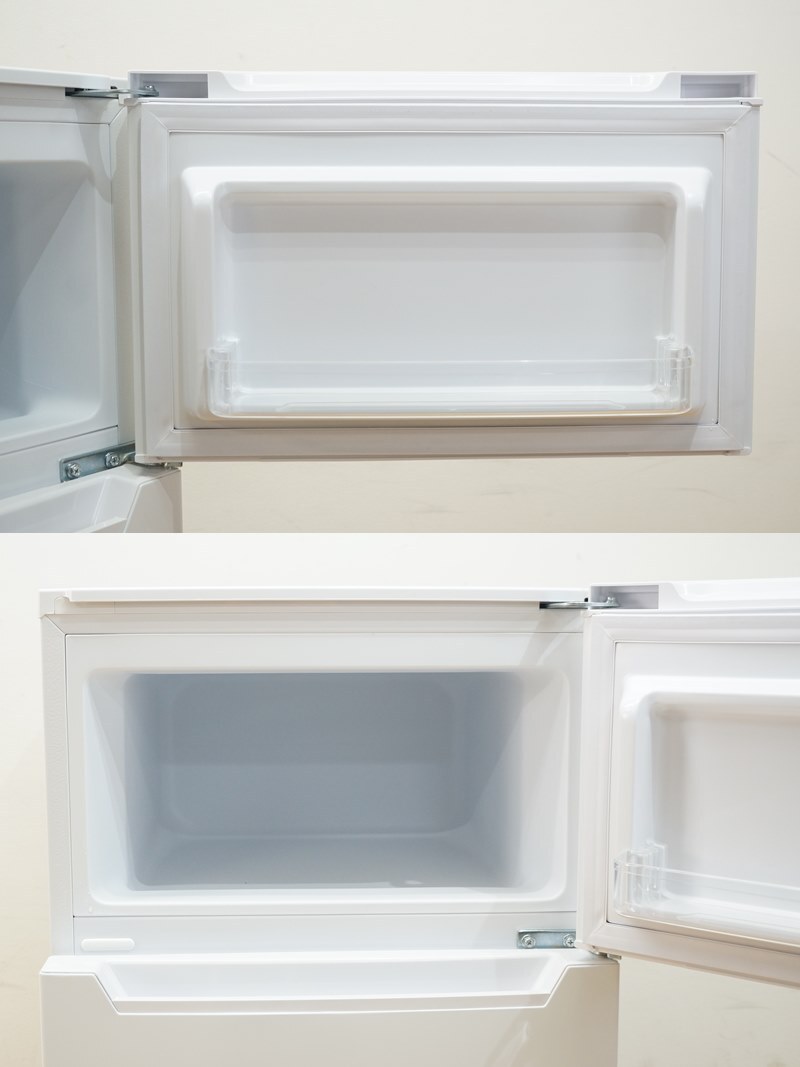 東ハ:【ヤマダセレクト】2ドア 冷凍冷蔵庫 87L YRZ-C09H1 2020年 右開きドア 耐熱100℃トップテーブル オフィス ★送料無料★の画像5