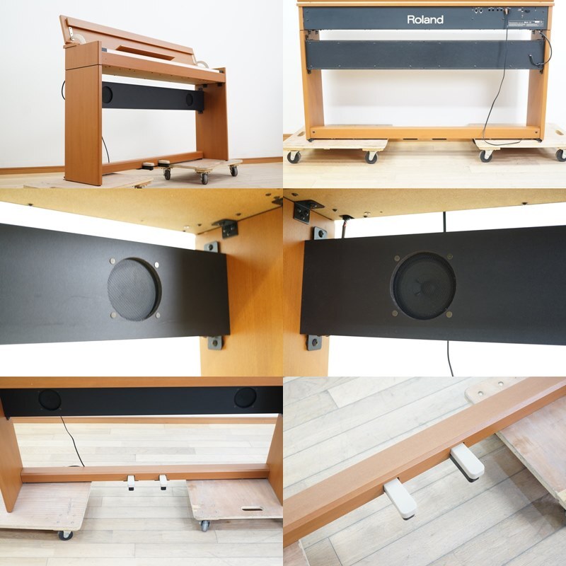 東ハ:【Roland/ローランド】電子ピアノ DP-900 日本製 88鍵 スタンド一体型2本ペダル レッスン支援機能 デジタルピアノ 椅子付 _画像6