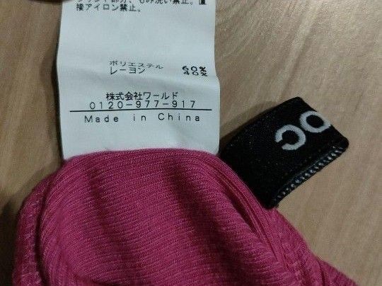 【OZOC】タンクトップ　ピンク　38　Mサイズ