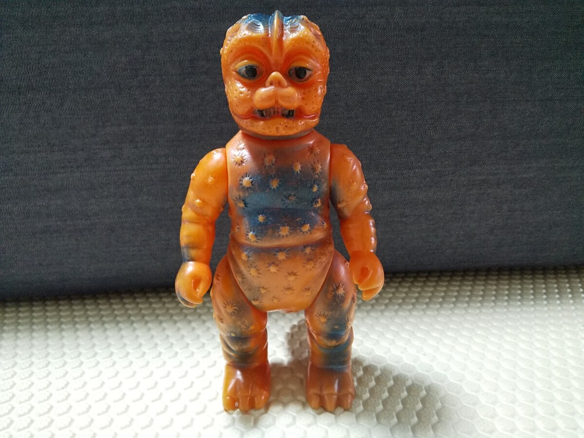 Vintage 70\'s chick Mark Minya approximately 21.5cm jpy . Pro that time thing Showa era Vintage sofvi special effects monster Godzilla GODZILLA maru sun bruma.k