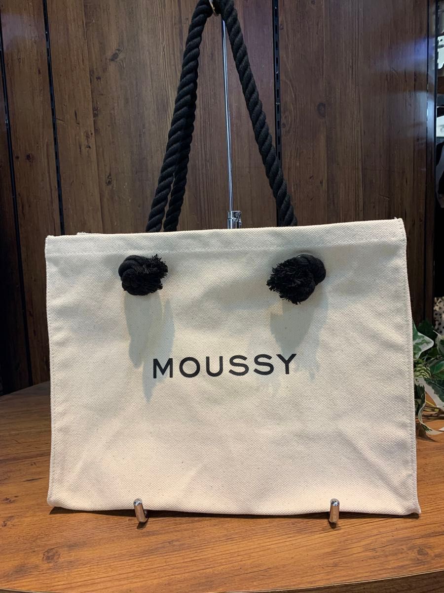 MOUSSY SOUVENIR ショッパー マウジー バッグ 新品 正規品 キャンバスバッグ トートバッグ サブバッグ