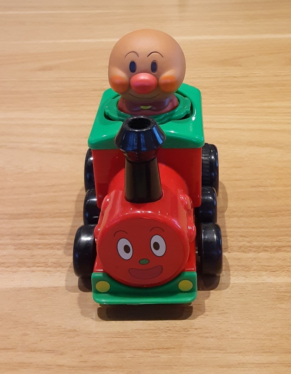 それいけ アンパンマン 機関車 プッシュゼンマイ ミニカー SLマン おもちゃ 子供 幼児 の画像4