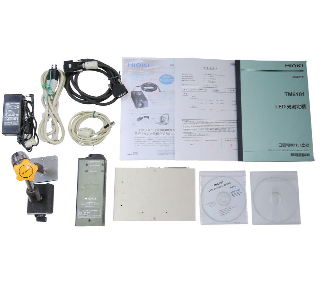Yahoo!オークション - 動作確認済 HIOKI TM6101 LED光測定器 Yahoo!オークション - 動作確認済 HIOKI TM6101 LED光測定器