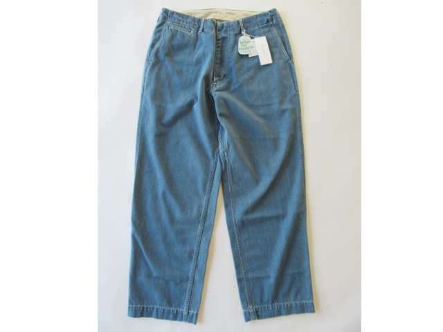 2024SS nanamica Wide Denim Pants インディゴブリーチ サイズ30 /ナナミカノースフェイスパープルレーベルデニムパンツの画像2