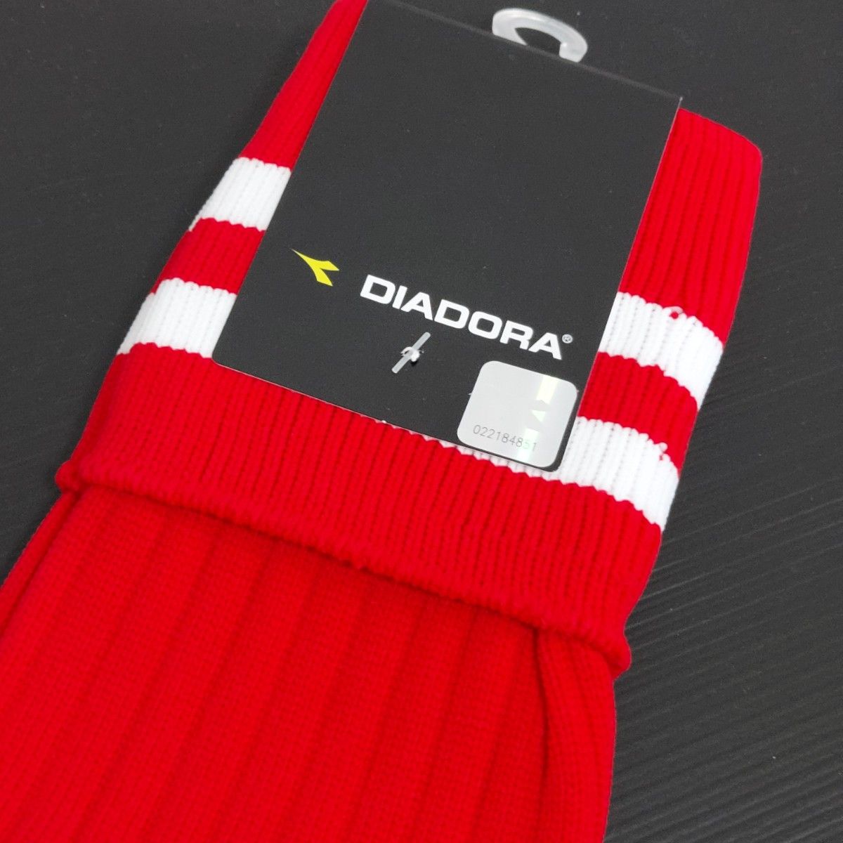 DIADORA サッカーソックス レッド 25-27cm