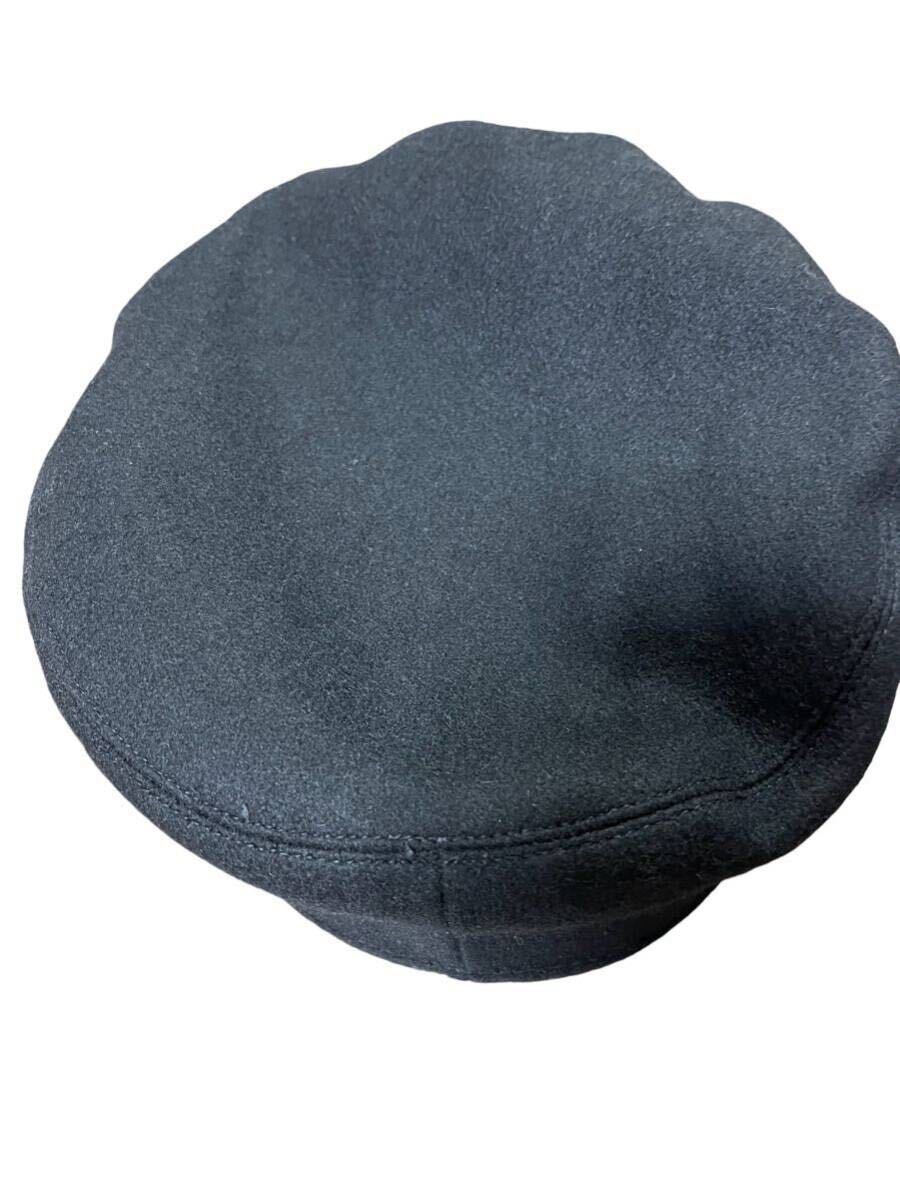 昭和レトロ 学生帽 黒 ブラック 帽子 約57cm キャップ ファッション コスプレ 新品未使用_画像4