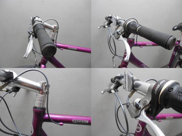 GIANT・クロスバイク・ESCAPE・自転車・パープル色 / 基本未整備・現状渡しにて・ Mサイズ CT 50㎝・TP 52㎝　_画像8