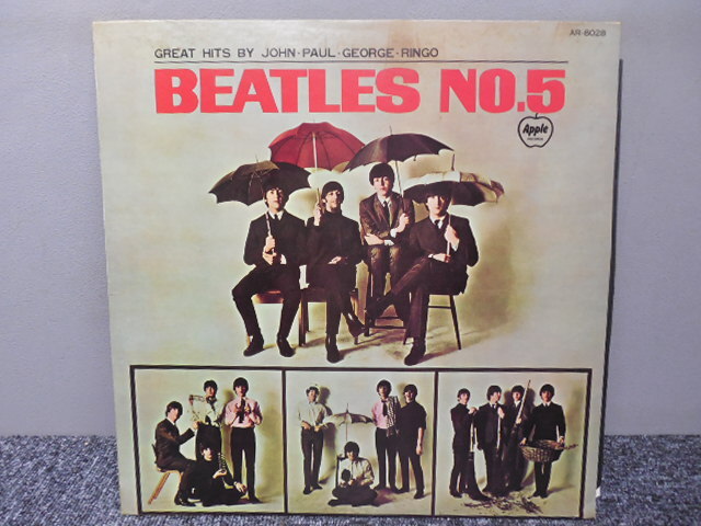 THE BEATLES・ザ・ビートルズ / NO.5 (国内盤) 　 　 LP盤・AP-8028_画像2