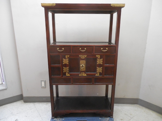  Joseon Dynasty furniture * adjustment chest of drawers * display shelf / Vintage * antique size W70.5×D33×H114.