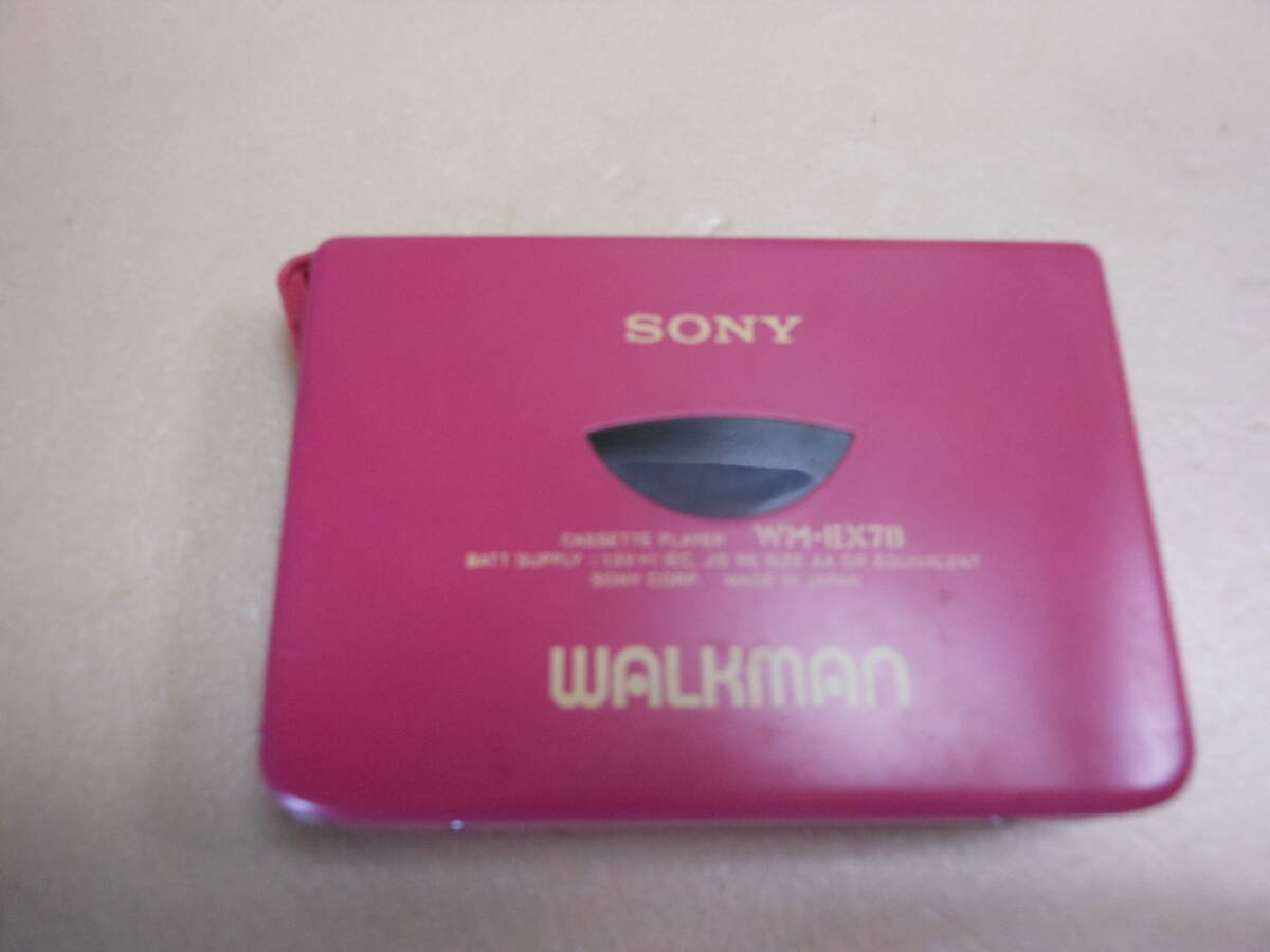 〇 ジャンク WALKMAN WM-EX78  Usedの画像5