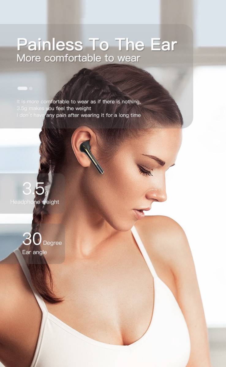 【おまけ付き】最新 新品 ワイヤレスイヤホン グリーン 充電BOX Bluetooth5.0 かわいい 大人的デザイン_画像5
