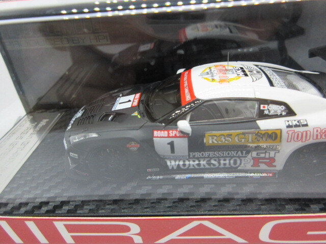 hpi MIRAGE 1/43　Nissan GT-R(R35) TR35 GT-800-R 2010 Macau _画像3