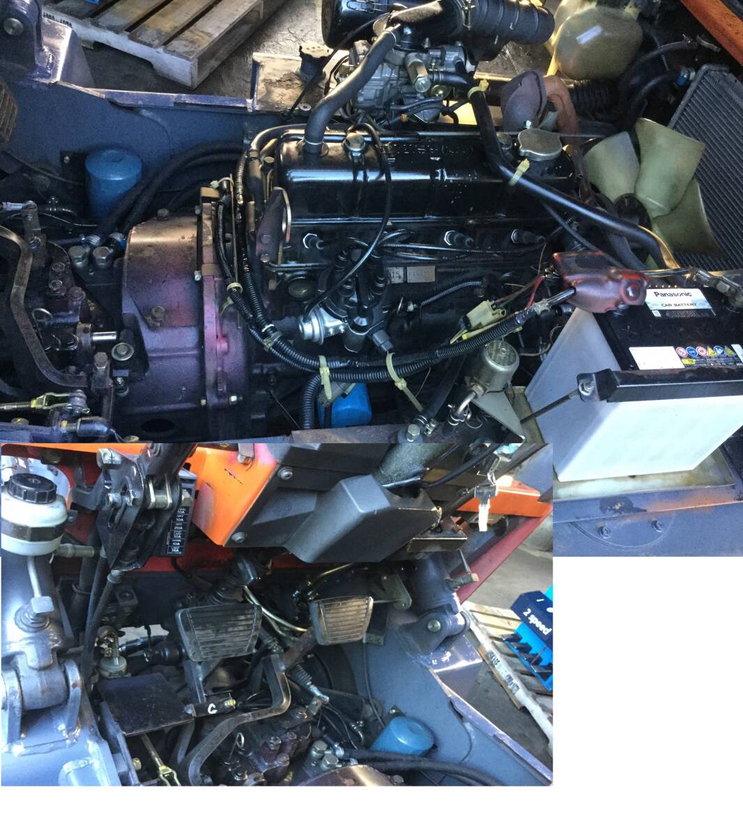 フォークリフト日産NJO1A15 (1.5トン)中古_画像9