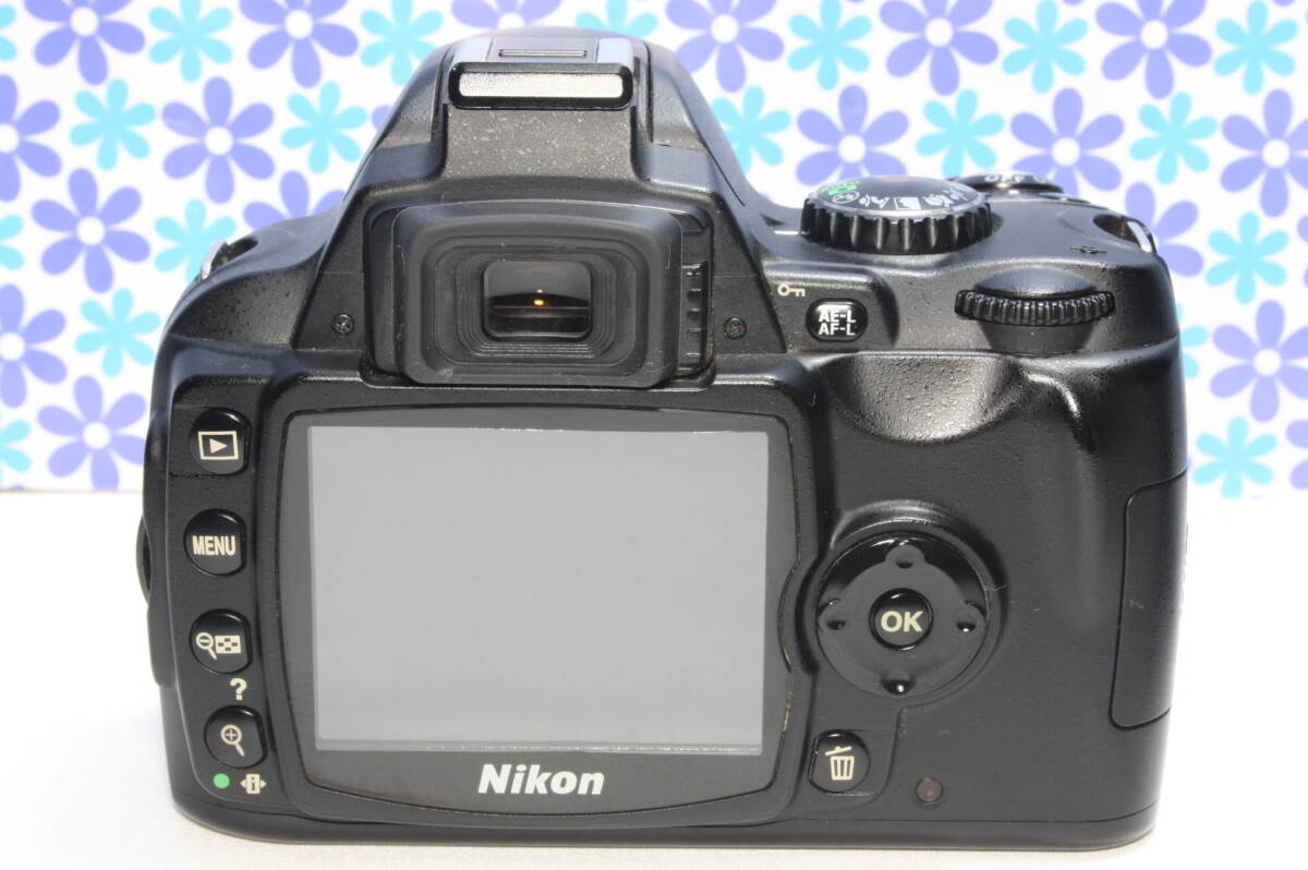 極上美品★Nikon ニコン D40 レンズキット★高画質★軽量・コンパクト★おすすめ一眼レフ★送料無料★_画像6