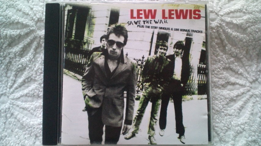 ★Lew Lewis★Save the Wail +11曲ボーナス/StiffオリジナルLPにボーナス追加/Pub Rock/Punk/激レアCDの画像1