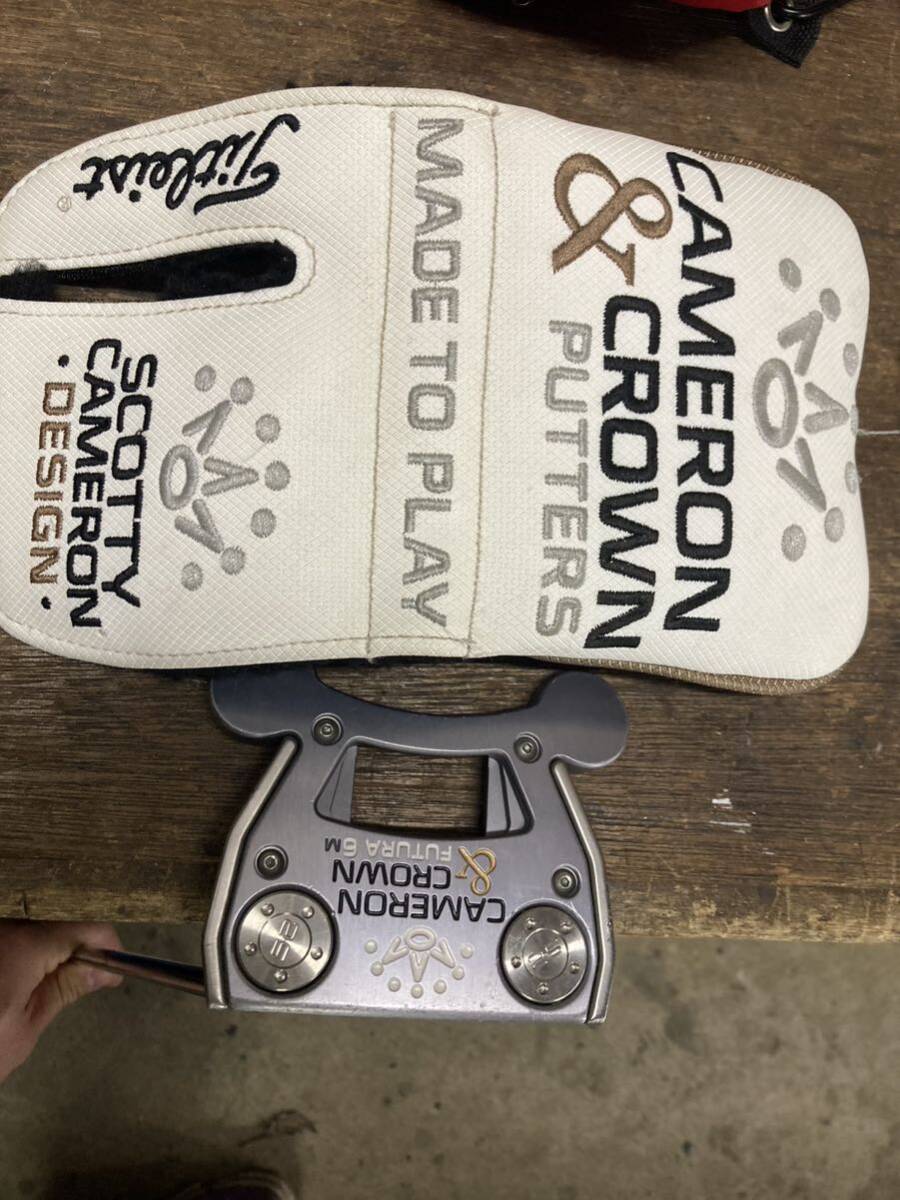 カスタムモデル スコッティキャメロン SCOTTYCAMERON フューチュラ 6M 34インチ FUTURA6m レンチ、ウェイト付き 純正ヘッドカバーの画像1