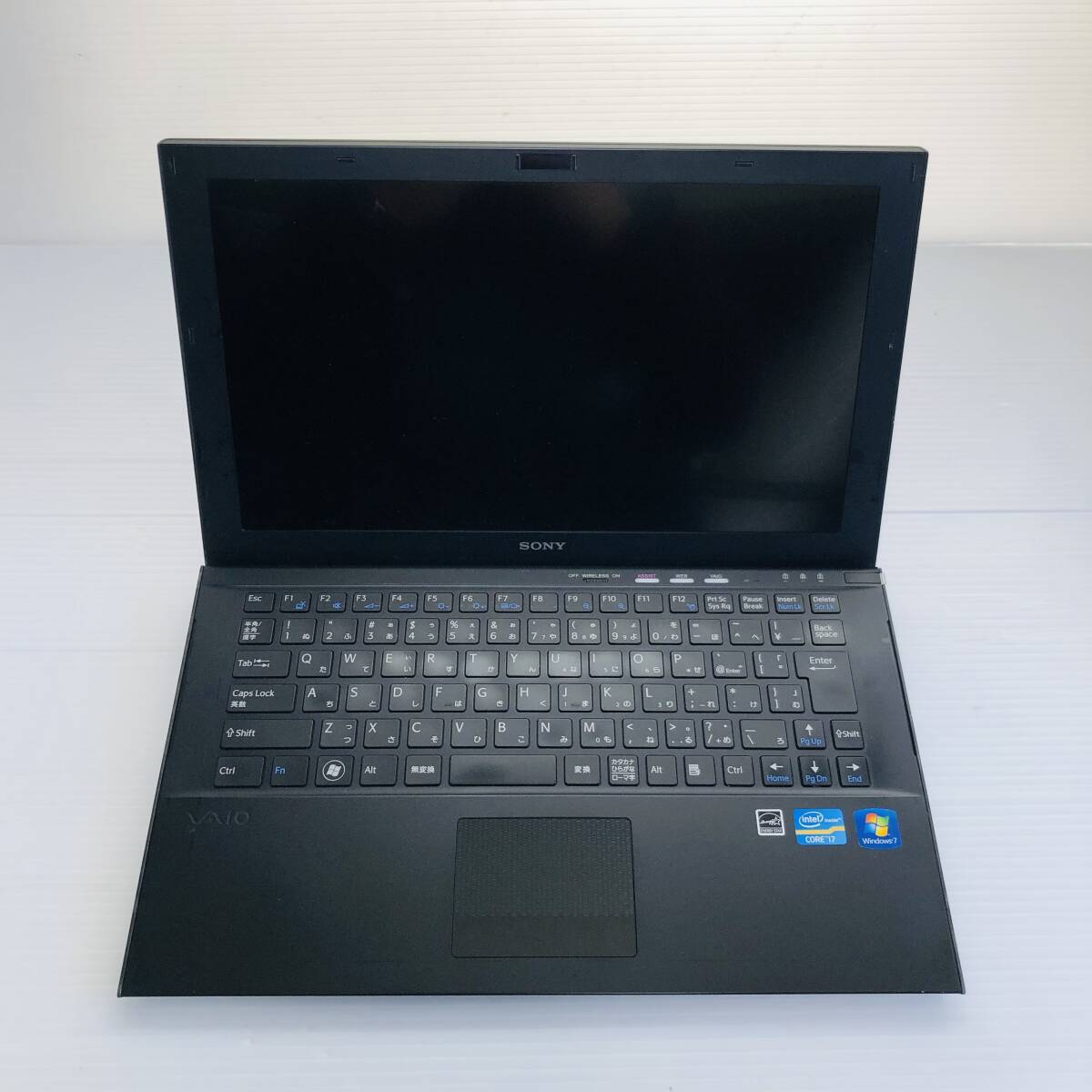 ジャンク　部品取り SONY　VAIO　VPCZ21AJ　Core i7 2620M　メモリ 8GB　SSD 64GB + 64GB 13.1インチ FULLHD_画像1