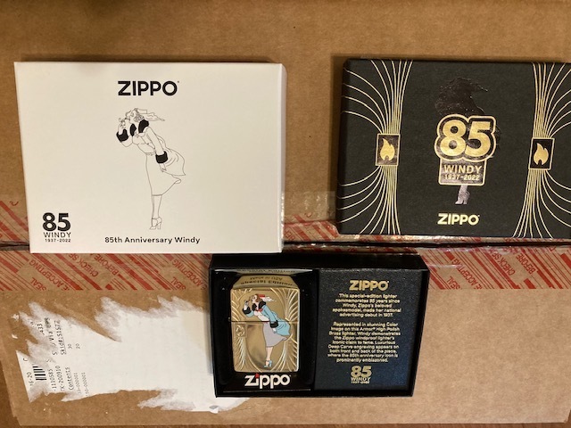 Zippo WINDY 85周年記念限定品、新品未使用品！_画像7