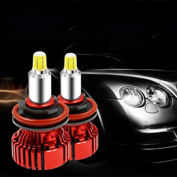 360度 6面 発光 LEDフォグランプ ヘッドライト 6000K 21600LM H1/H3/H7/H8/H11/H16/HB3/HB4 車検対応 2個 FG170_画像9