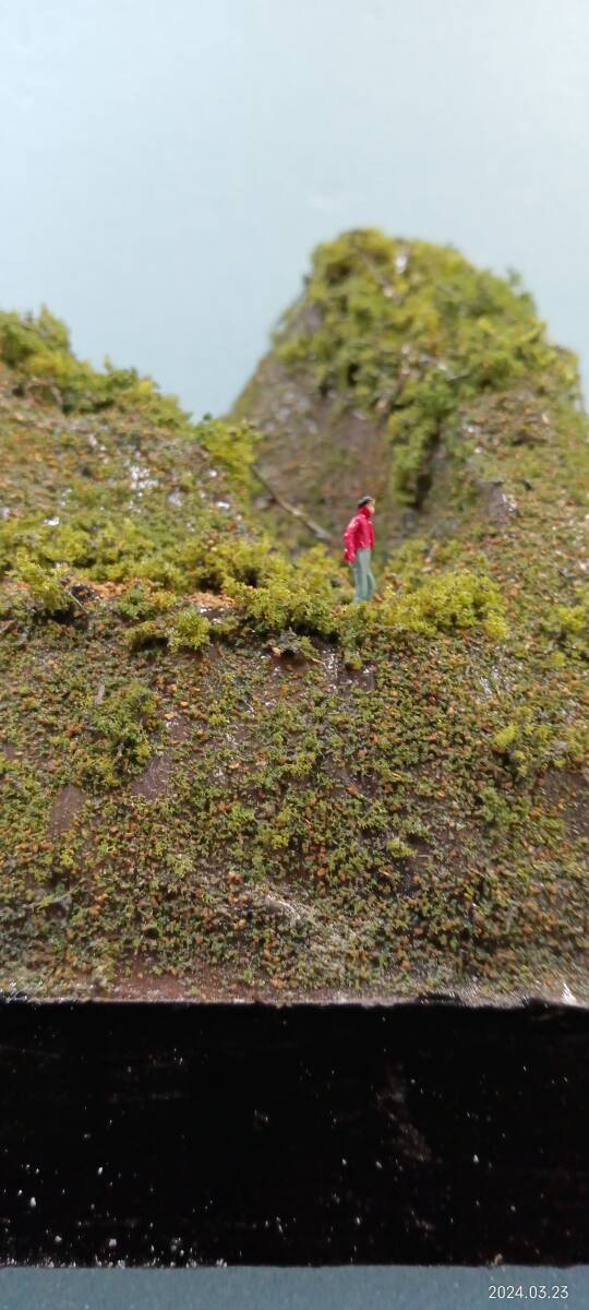 ジオラマランド　山道の水面　秘境（源流　樹海道）_画像9