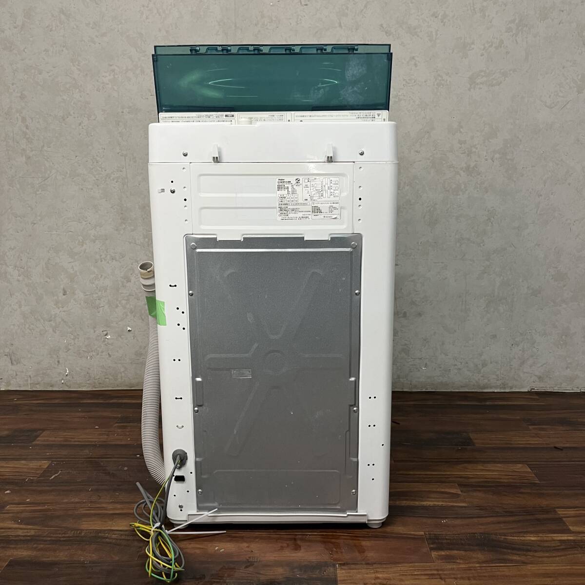 WY11/52 ハイアール Haier 全自動洗濯機 JW-C45A 2016年製 4.5kg 白 ホワイト 1人暮らし 単身 W526×D500×H888mm ※動作確認済みWY○●の画像5
