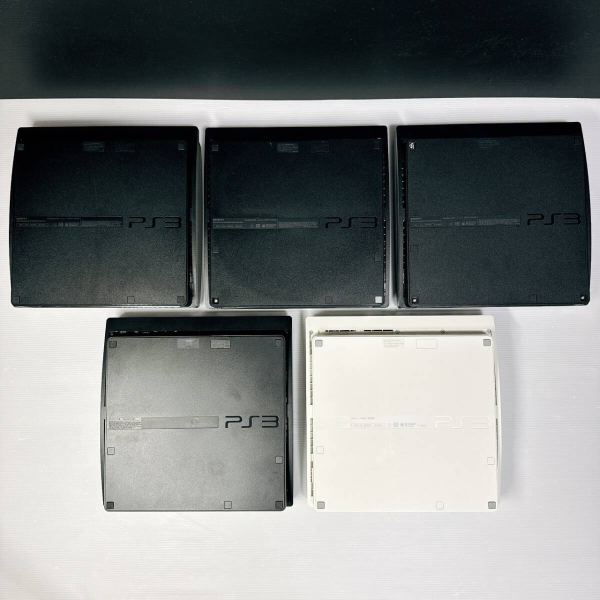 ①1円～ソフト読込確認済み PS3 プレイステーション3 PlayStation3 CECH-2000A×2 2500A 3000A 3000ALW 本体 計5台 大量 まとめ売り _画像2